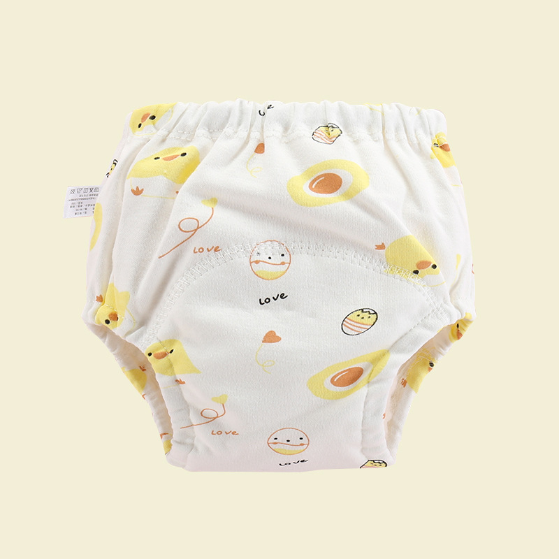 Обучаващи панталони за пелени – фротирана памучна материя, водоустойчиви и дишащи, за деца 3–8 години (100–140 см) – лято 2021