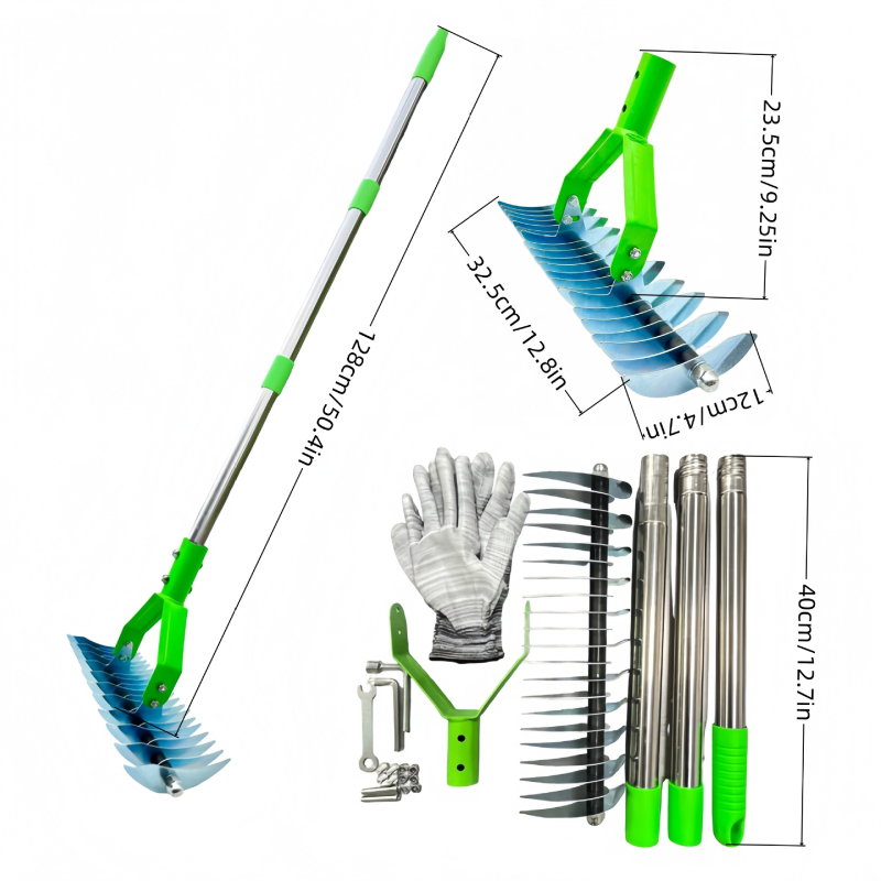 Grabljice za travu i lišće – Wan jing alat za dvorišnu baštu