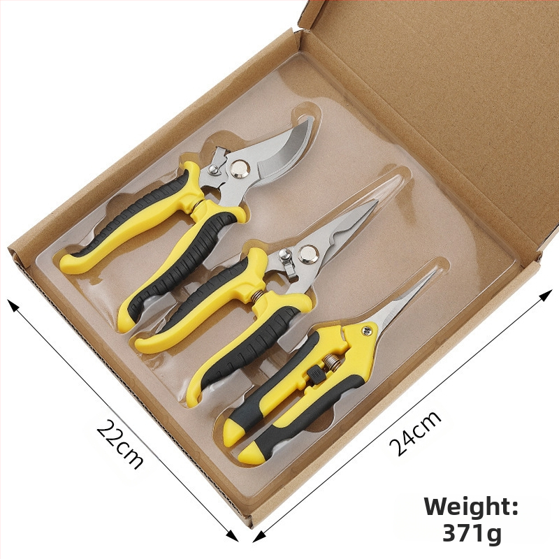 Pinheng комплект ножици за подрязване от неръждаема стомана за плодови дървета, икономия на труд, многофункционални градинарски инструменти