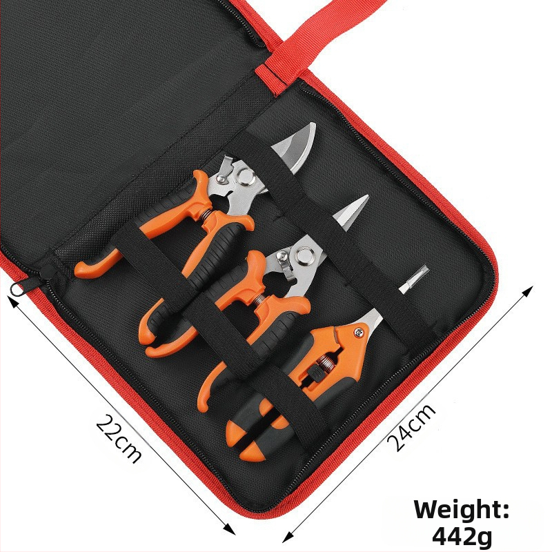 Pinheng комплект ножици за подрязване от неръждаема стомана за плодови дървета, икономия на труд, многофункционални градинарски инструменти