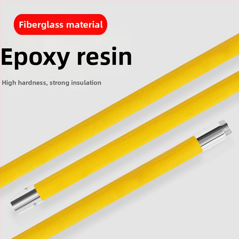 Daudzfunkcionāls izolēts rokas zāģis ar paplašināmo kātu un epoksīda sveķu stieni koku un dārza apgriešanai