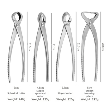 Επαγγελματικό σετ εργαλείων μπόνσί από ατσάλι σε ενιαία κατασκευή – Ball Joint Pliers, Leaf Bud Cutter, Wire Cutter