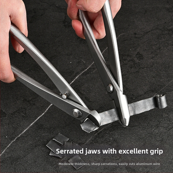 Επαγγελματικό σετ εργαλείων μπόνσί από ατσάλι σε ενιαία κατασκευή – Ball Joint Pliers, Leaf Bud Cutter, Wire Cutter