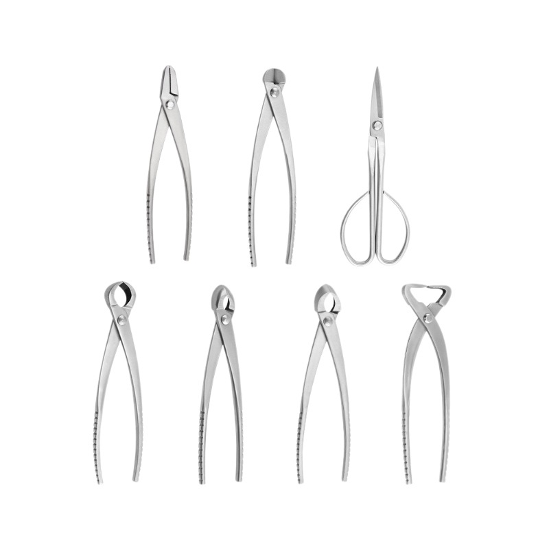 Profesionalni set alata za bonsaie od jednog čelika – Ball Joint Pliers, Leaf Bud Cutter i Wire Cutter