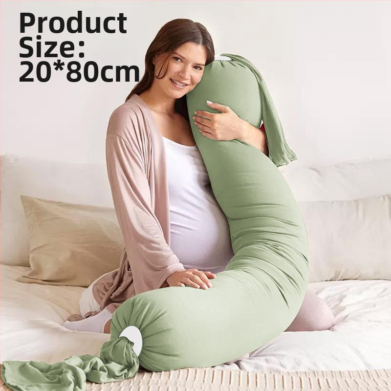 Topošās māmiņas spilvens ar taisnstūra formu, tīrs kokvilnas audums, svars 0.55–1.0 kg, pildījums: cits, piemērots visiem grūtniecības posmiem