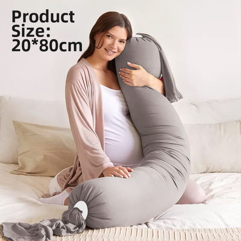 Topošās māmiņas spilvens ar taisnstūra formu, tīrs kokvilnas audums, svars 0.55–1.0 kg, pildījums: cits, piemērots visiem grūtniecības posmiem