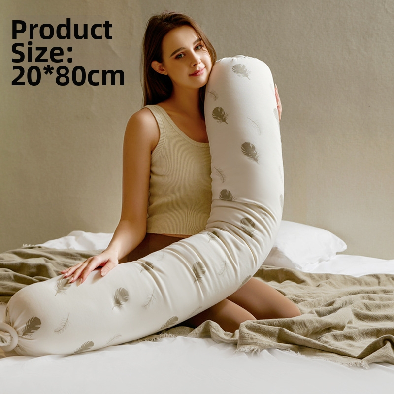 Topošās māmiņas spilvens ar taisnstūra formu, tīrs kokvilnas audums, svars 0.55–1.0 kg, pildījums: cits, piemērots visiem grūtniecības posmiem