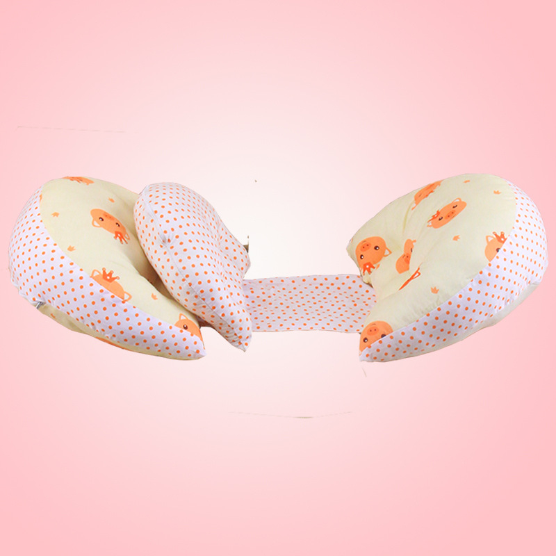 U-formas grūtniecības spilvens sāns gulēšanai ar jostas atbalstu, mazgājams, no tīra kokvilnas auduma, poliestera šķiedras pildījums, piemērots visiem grūtniecības posmiem