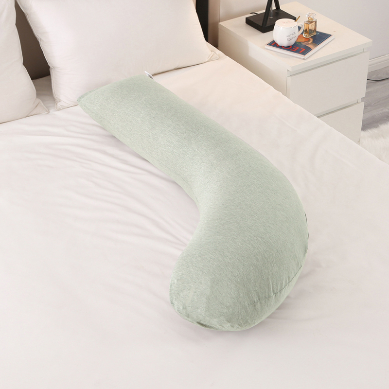 J tips grūtniecības spilvens ar memory cotton pildījumu, tīrs kokvilnas kodols, 0,55–1,00 kg, pilnas stadijas lietošanai, pielāgota apstrāde