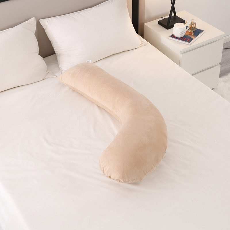 J tips grūtniecības spilvens ar memory cotton pildījumu, tīrs kokvilnas kodols, 0,55–1,00 kg, pilnas stadijas lietošanai, pielāgota apstrāde