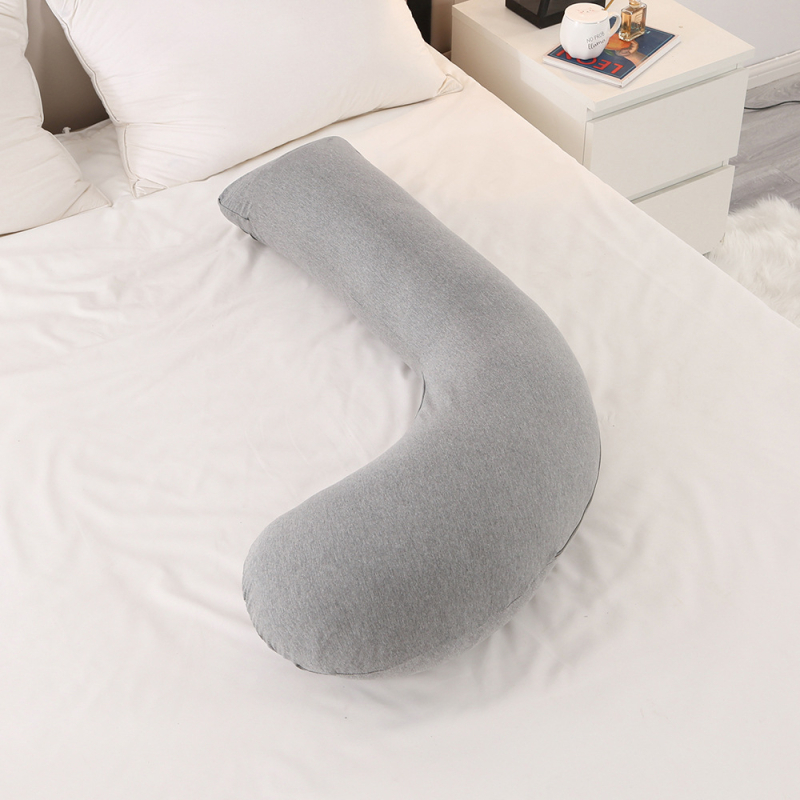 J tips grūtniecības spilvens ar memory cotton pildījumu, tīrs kokvilnas kodols, 0,55–1,00 kg, pilnas stadijas lietošanai, pielāgota apstrāde