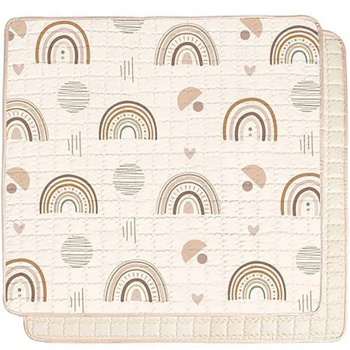 QZ Βρεφικό χαλάκι για το crawling, από ύφασμα, ολοκληρωμένου τύπου, πάχος 1 cm, unisex για 0–3 ετών