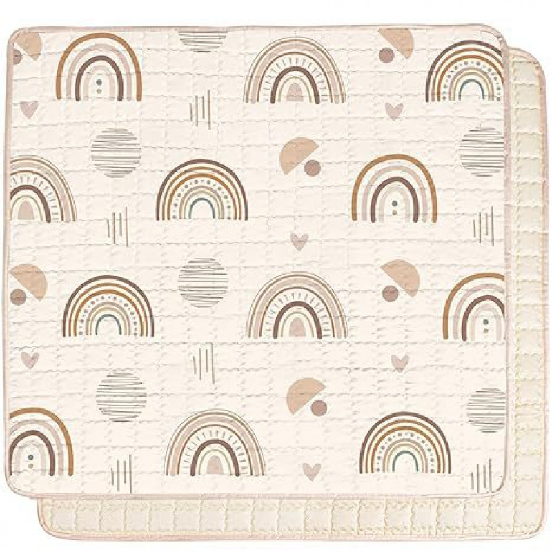 QZ Bērnu rāšanas paklājs, audums, pilns tips, biezums 1 cm, piemērots 0–3 gadiem