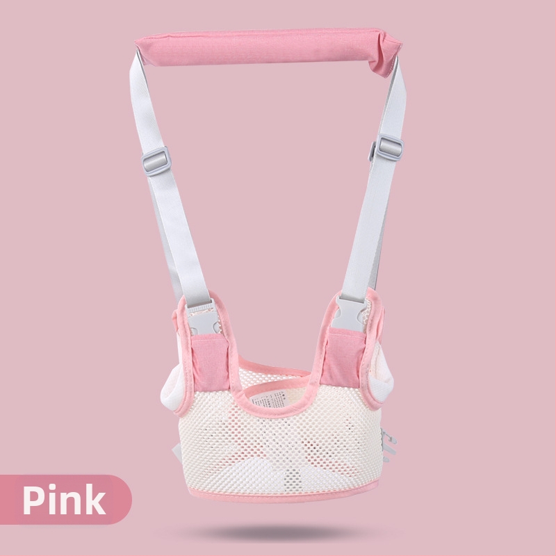 Pojas za hodanje za bebe - prozračni poliester, pomaže u učenju hodanja, potpora struka i sprječavanje pada, za dob 7–36 mjeseci