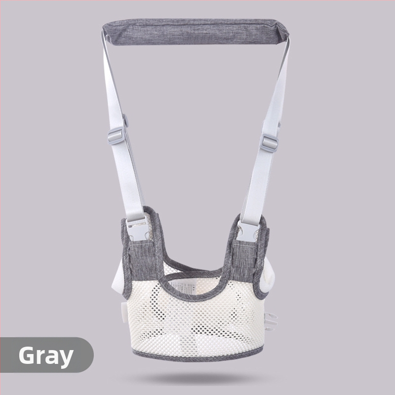 Pojas za hodanje za bebe - prozračni poliester, pomaže u učenju hodanja, potpora struka i sprječavanje pada, za dob 7–36 mjeseci
