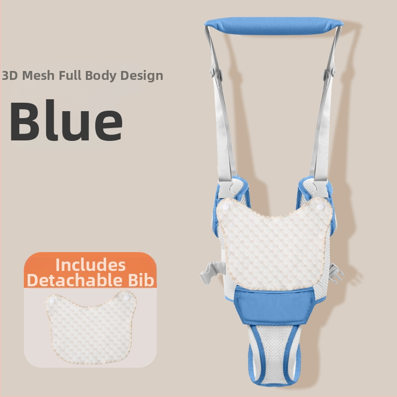 Pojas za hodanje za bebe - prozračni poliester, pomaže u učenju hodanja, potpora struka i sprječavanje pada, za dob 7–36 mjeseci
