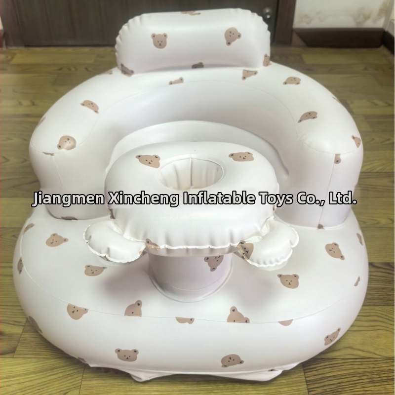 Naduvani dječji stol za učenje od PVC-a – Model XC-XZY002, debljina 0,3 mm, težina 0,48 kg, pogodna za bebe