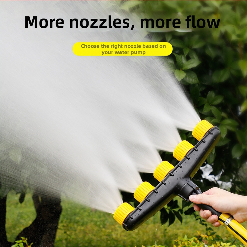 Tiger Knight záhradný zavlažovací rozprašovač s veľkým prietokom a atomizáciou vody pre polievanie kvetov a zeleniny