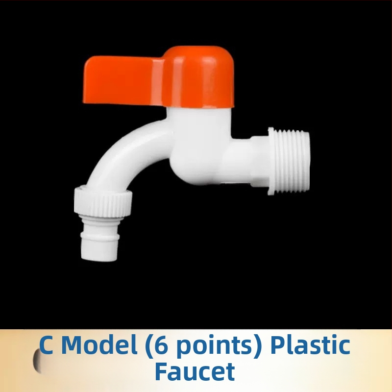 Kran za perilicu i kupaonu — 304 nehrđajući čelik / mesing / plast, dvostruki izlaz, debela konstrukcija, otporan na eksplozije