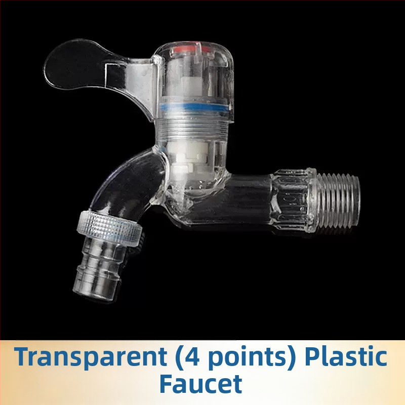 Kran za perilicu i kupaonu — 304 nehrđajući čelik / mesing / plast, dvostruki izlaz, debela konstrukcija, otporan na eksplozije