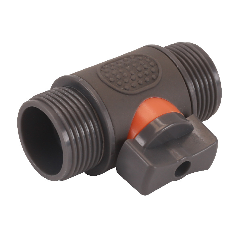 Plastikas raksts vārsts auto mazgāšanai ar ātru savienojumu, Hongying modeļa, sienas biezums 2 mm, klase A