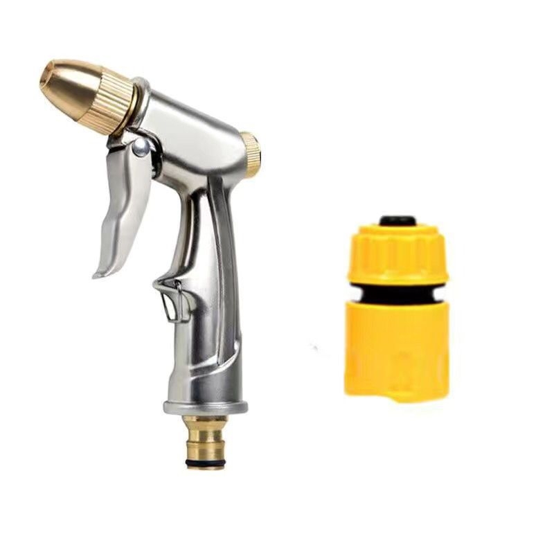 Πιστόλι Πλύσης Αυτοκινήτων Υψηλής Πίεσης με Κατασκευή από Κράμα, Πολυλειτουργικός Ακροφύσιο Βούρτσας, Σετ Πότισματος