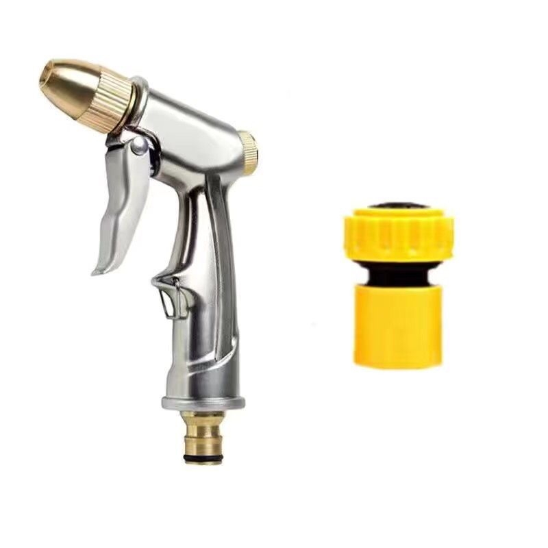 Πιστόλι Πλύσης Αυτοκινήτων Υψηλής Πίεσης με Κατασκευή από Κράμα, Πολυλειτουργικός Ακροφύσιο Βούρτσας, Σετ Πότισματος