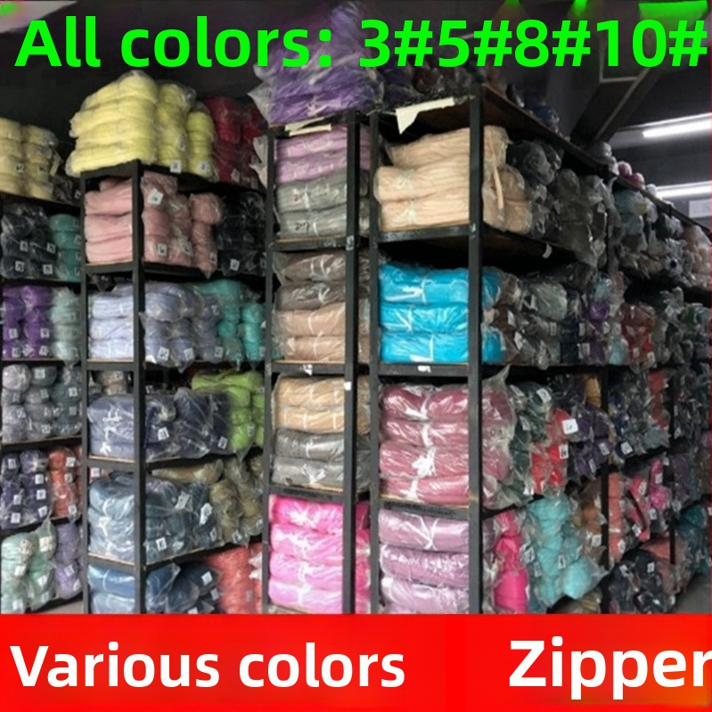 Νάιλον φερμουάρ με σχέδιο 28 δοντιών, πακέτο 200 γιάρδων πλαστικών δοντιών για τσάντες, σακίδια και ρούχα