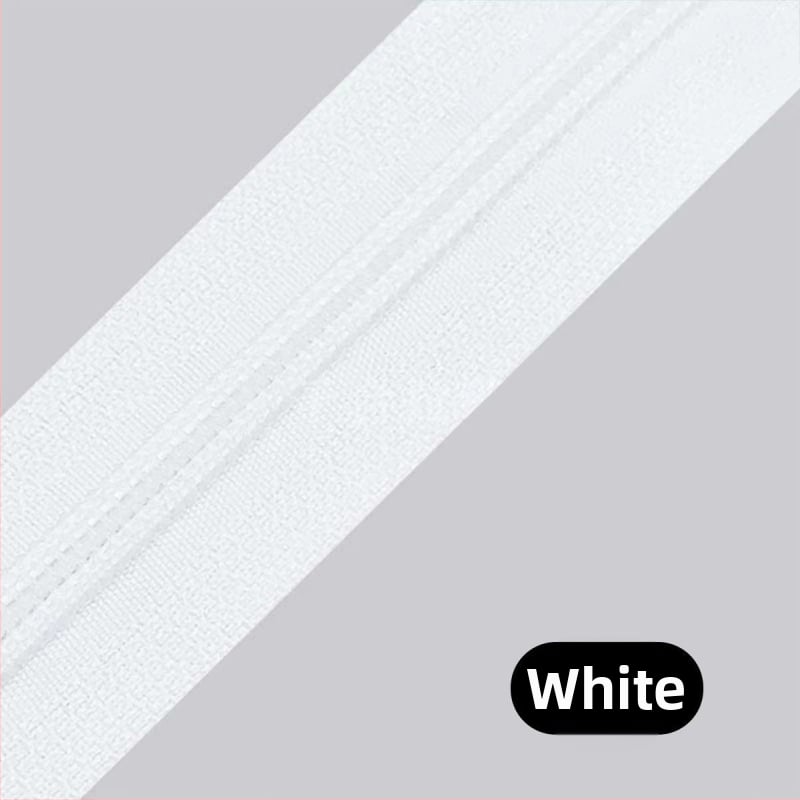 Νάιλον φερμουάρ με σχέδιο 28 δοντιών, πακέτο 200 γιάρδων πλαστικών δοντιών για τσάντες, σακίδια και ρούχα