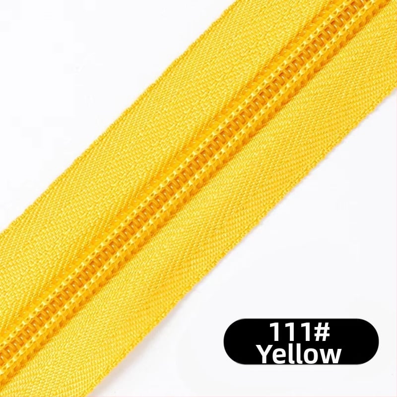 Νάιλον φερμουάρ με σχέδιο 28 δοντιών, πακέτο 200 γιάρδων πλαστικών δοντιών για τσάντες, σακίδια και ρούχα