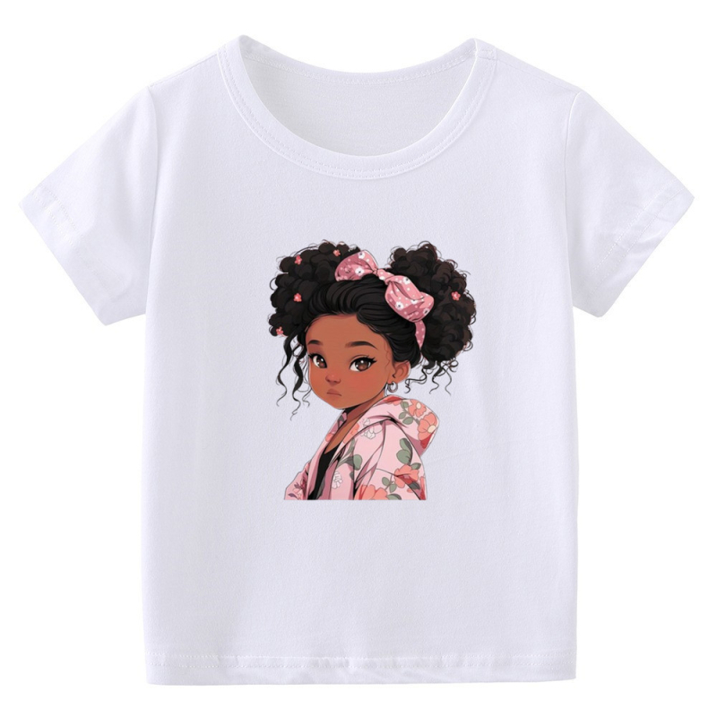 Παιδικό T-shirt με UV προστασία, Modal, στρογγυλή λαιμόκοψη, κοντομάνικο, καρτούν μοτίβο