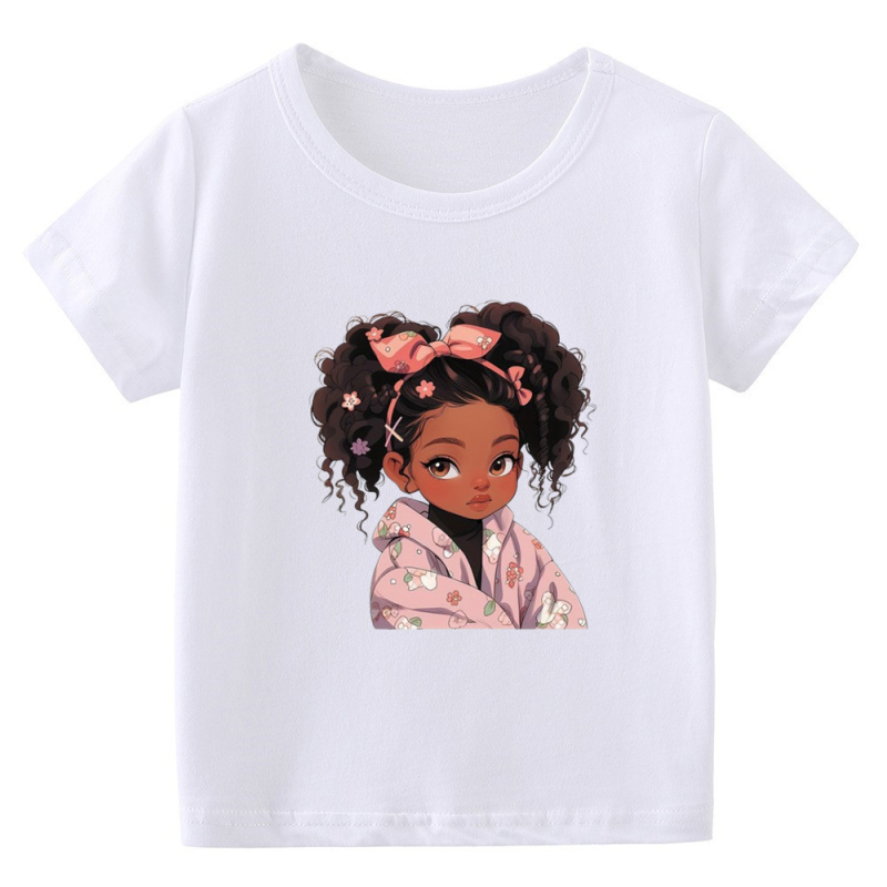 Παιδικό T-shirt με UV προστασία, Modal, στρογγυλή λαιμόκοψη, κοντομάνικο, καρτούν μοτίβο