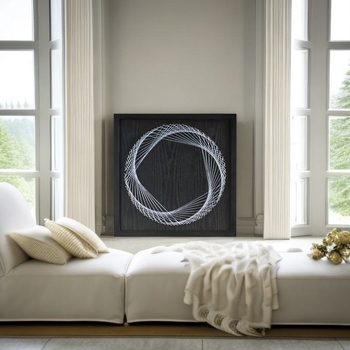 Σετ γεωμετρικής τέχνης με καρφιά για DIY ύφανση — Καθολικό πλαίσιο, Κινέζικό στυλ (Μάρκα: Other; Πλαίσιο: Καθολικό μοντέλο; Στυλ: Κινέζικο στυλ)