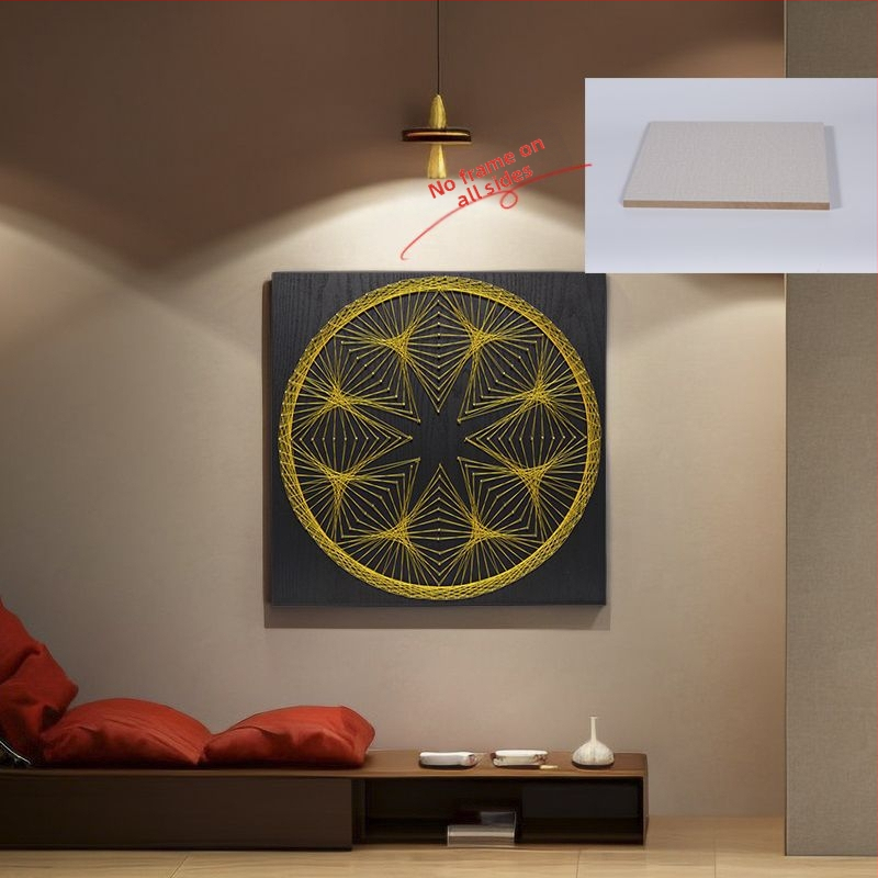 Σετ γεωμετρικής τέχνης με καρφιά για DIY ύφανση — Καθολικό πλαίσιο, Κινέζικό στυλ (Μάρκα: Other; Πλαίσιο: Καθολικό μοντέλο; Στυλ: Κινέζικο στυλ)