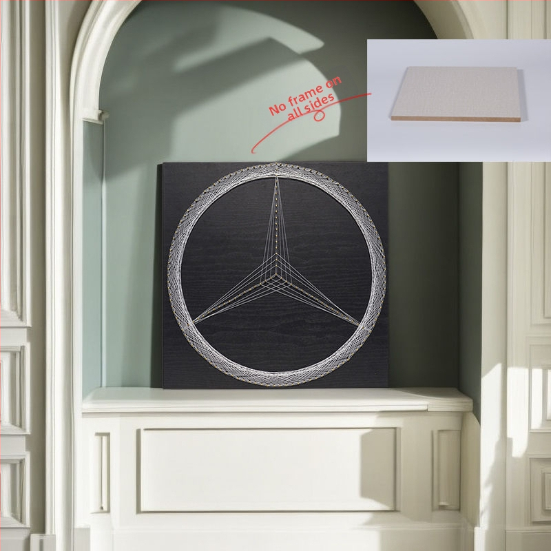 Σετ γεωμετρικής τέχνης με καρφιά για DIY ύφανση — Καθολικό πλαίσιο, Κινέζικό στυλ (Μάρκα: Other; Πλαίσιο: Καθολικό μοντέλο; Στυλ: Κινέζικο στυλ)