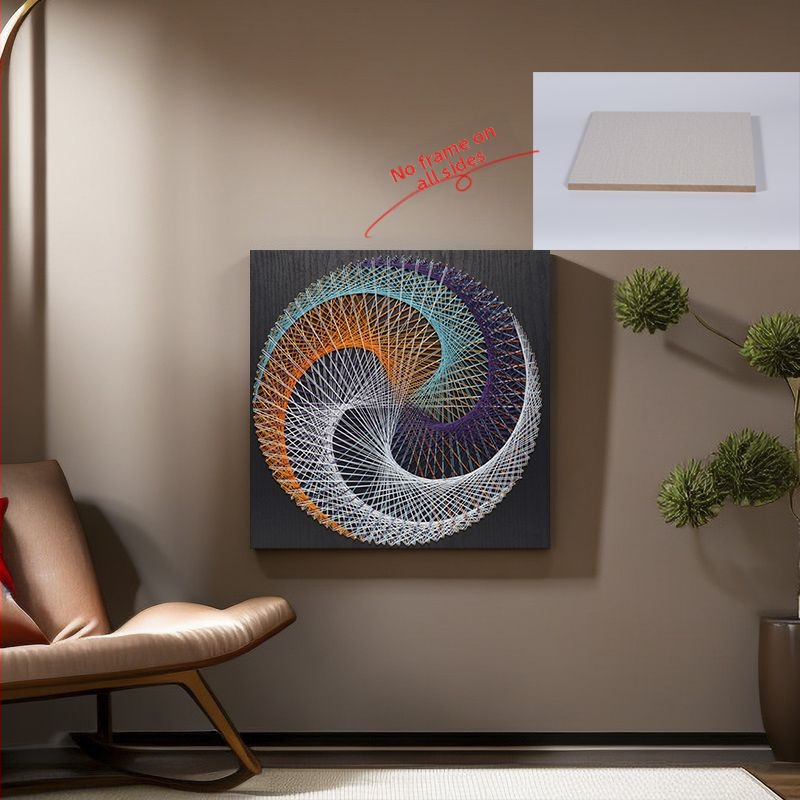 Σετ γεωμετρικής τέχνης με καρφιά για DIY ύφανση — Καθολικό πλαίσιο, Κινέζικό στυλ (Μάρκα: Other; Πλαίσιο: Καθολικό μοντέλο; Στυλ: Κινέζικο στυλ)