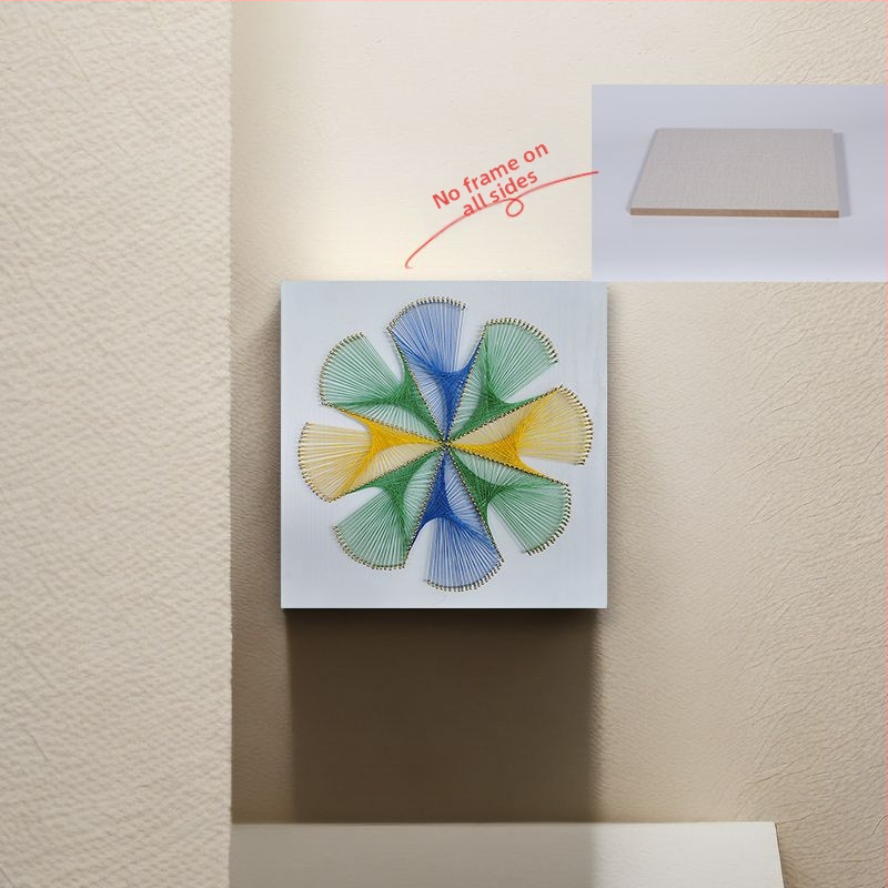 Σετ γεωμετρικής τέχνης με καρφιά για DIY ύφανση — Καθολικό πλαίσιο, Κινέζικό στυλ (Μάρκα: Other; Πλαίσιο: Καθολικό μοντέλο; Στυλ: Κινέζικο στυλ)