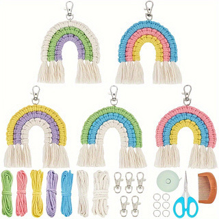 DIY комплект за коледни украси – модерна гобленова тъкан за коледно дърво – Материал: Друг