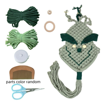 Σετ DIY διακοσμητικά Χριστουγέννων – Ταπισεστέ σύγχρονης τέχνης για διακοσμήσεις χριστουγεννιάτικου δέντρου – Υλικό: Άλλο