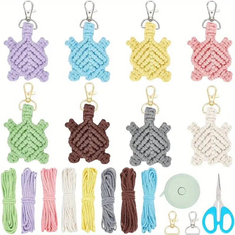 DIY комплект за коледни украси – модерна гобленова тъкан за коледно дърво – Материал: Друг