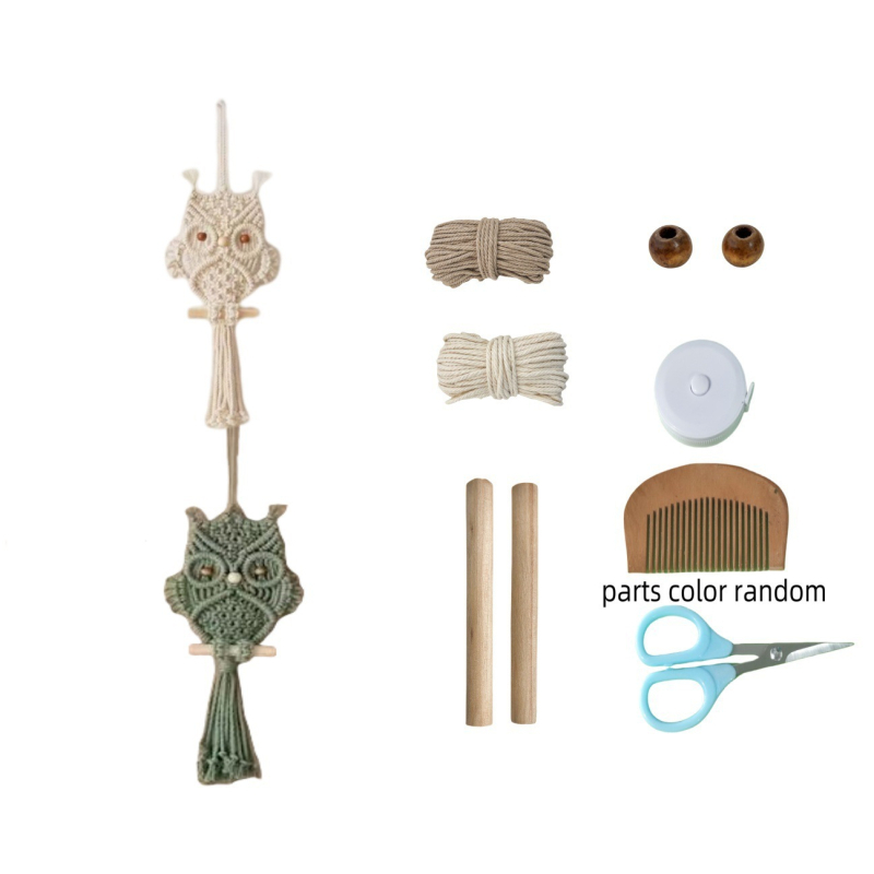 DIY комплект за коледни украси – модерна гобленова тъкан за коледно дърво – Материал: Друг