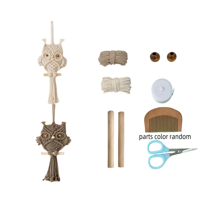 DIY комплект за коледни украси – модерна гобленова тъкан за коледно дърво – Материал: Друг