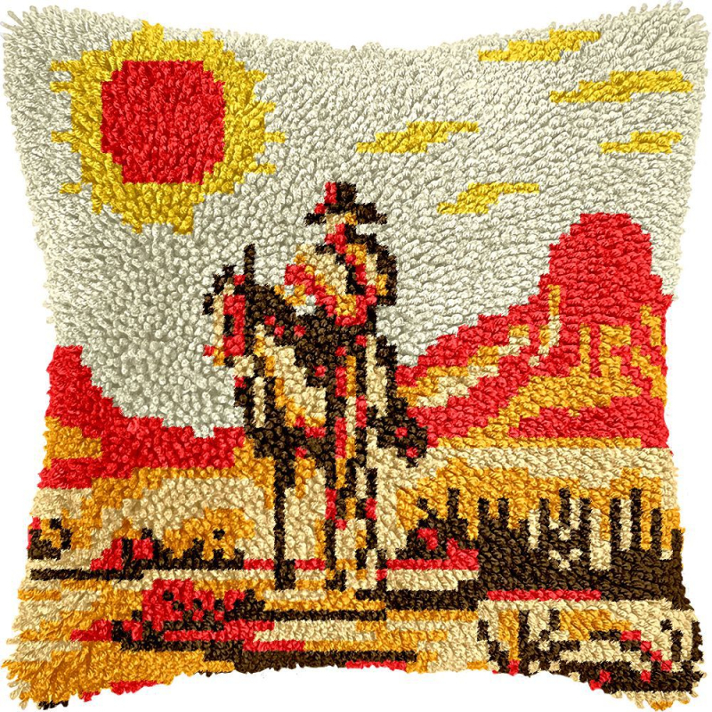 DIY комплект за бродиране на калъф за възглавница — акрилни влакна; Обработка и персонализация: Поддръжка; Нордически стил; Серия черепи; Спалня