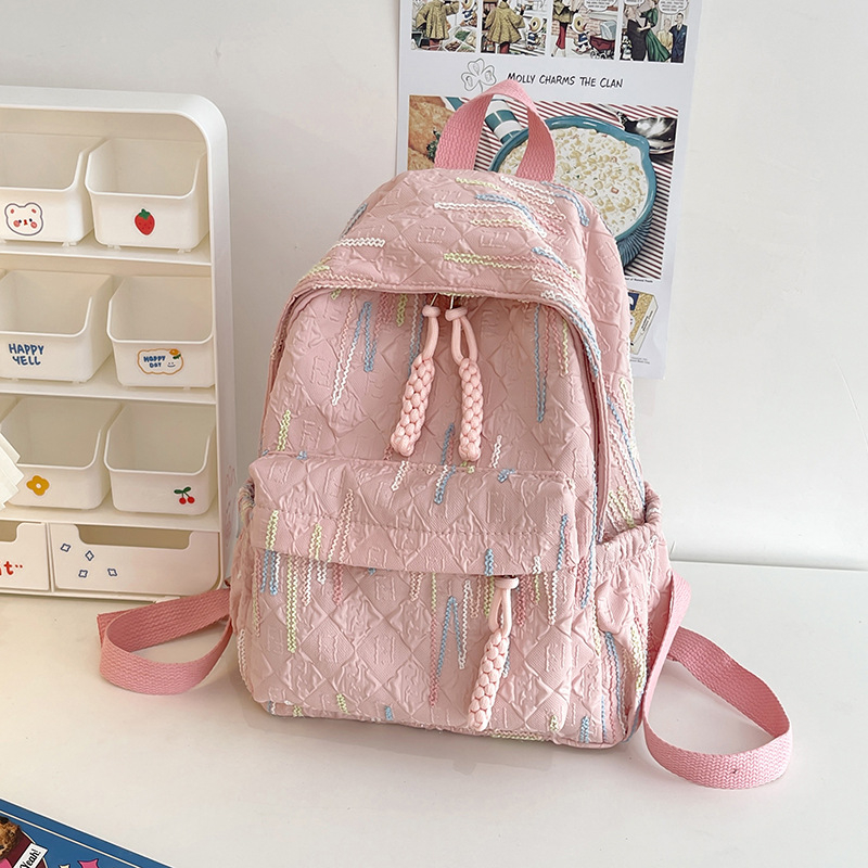 Kis csíkos hátizsák – ultra könnyű nylon, kapacitás 20 L alatt, kompatibil 11 hüvelykes laptophoz