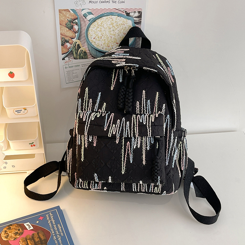 Kis csíkos hátizsák – ultra könnyű nylon, kapacitás 20 L alatt, kompatibil 11 hüvelykes laptophoz