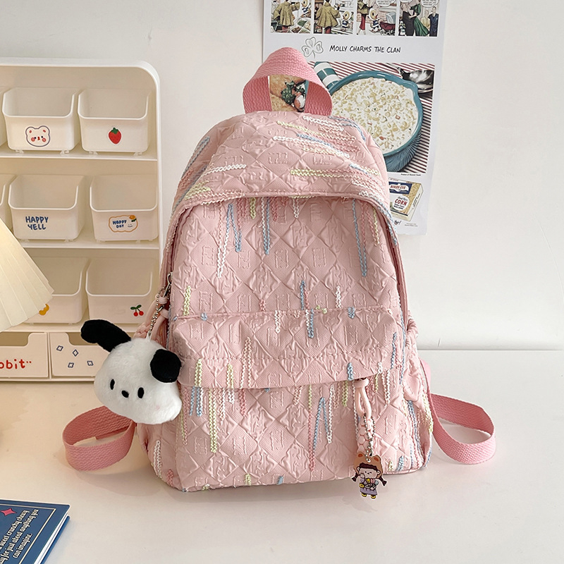 Kis csíkos hátizsák – ultra könnyű nylon, kapacitás 20 L alatt, kompatibil 11 hüvelykes laptophoz
