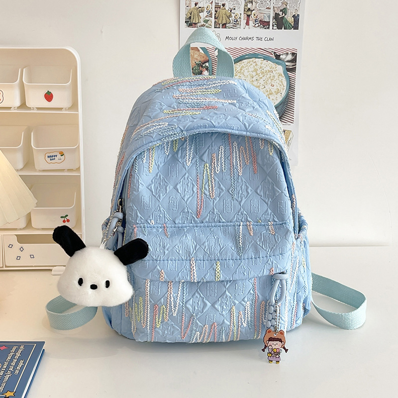 Kis csíkos hátizsák – ultra könnyű nylon, kapacitás 20 L alatt, kompatibil 11 hüvelykes laptophoz
