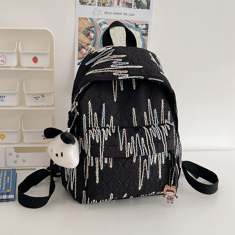 Kis csíkos hátizsák – ultra könnyű nylon, kapacitás 20 L alatt, kompatibil 11 hüvelykes laptophoz