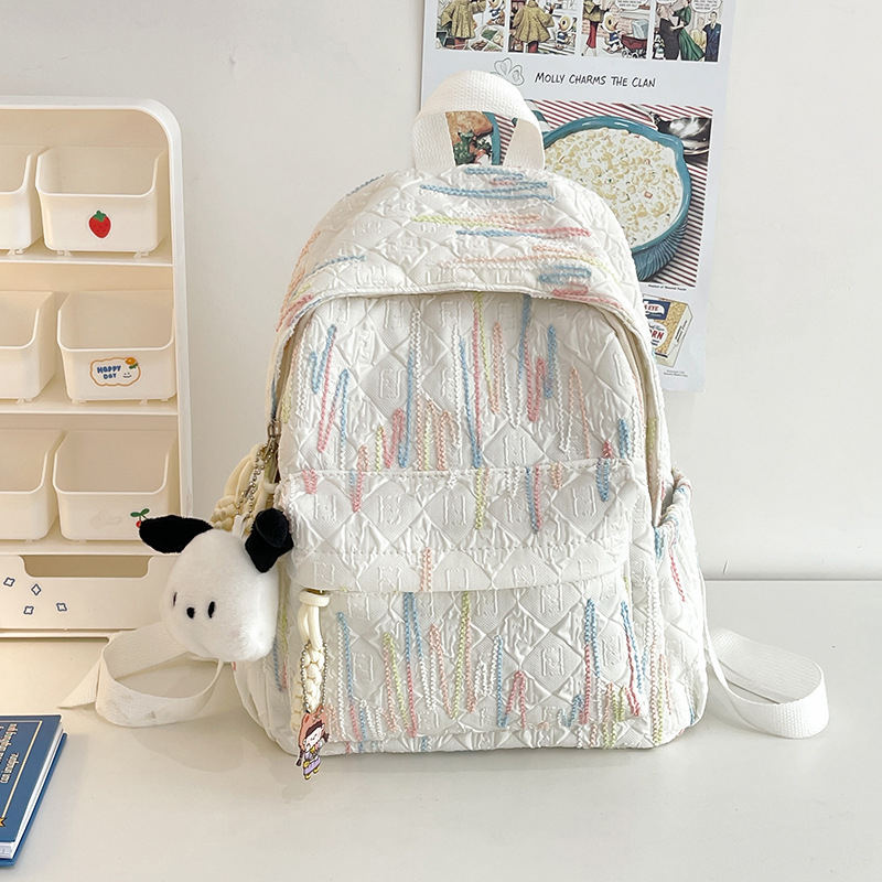Kis csíkos hátizsák – ultra könnyű nylon, kapacitás 20 L alatt, kompatibil 11 hüvelykes laptophoz