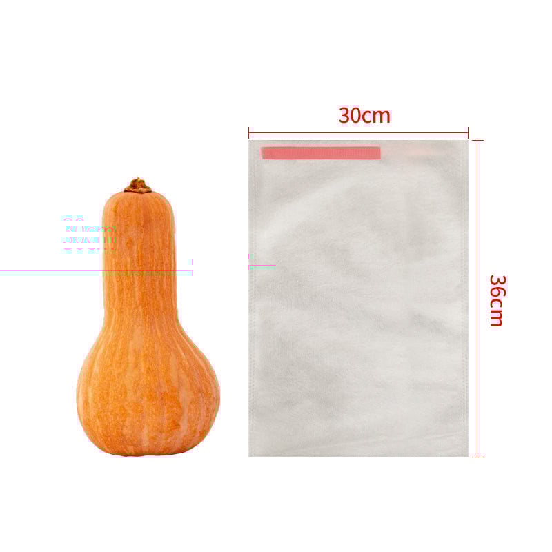 nepluošto vaisių maišelis su kenkėjų apsauga, kvėpuojantis, pusiau skaidrus, biologiškai skaidrus